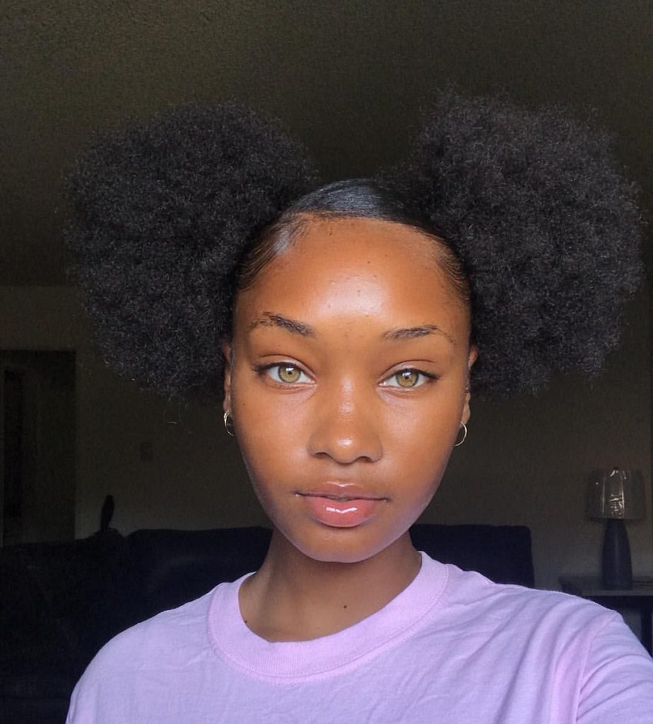 cute natural hairstyles for black girls