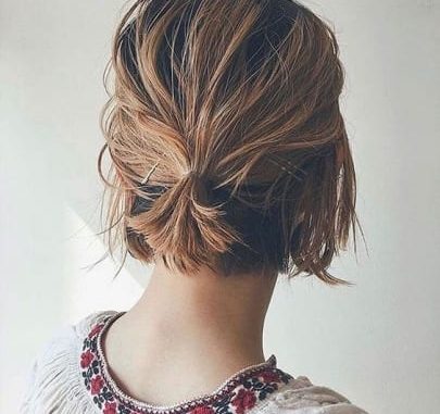cute ponytail hairstyles for short hair