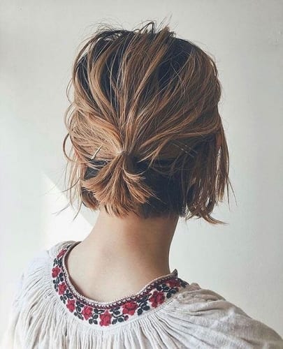 cute ponytail hairstyles for short hair