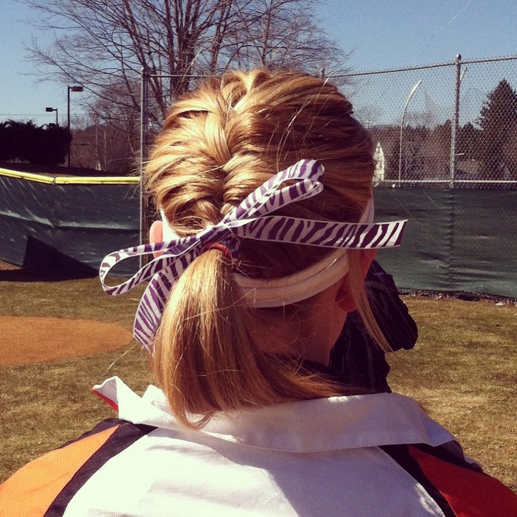 cute softball hairstyles for short hair