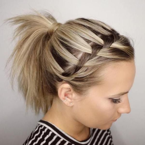 cute sporty hairstyles for short hair 2