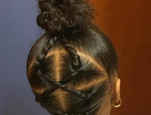 easy hairstyles for little black girls