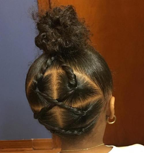 easy hairstyles for little black girls