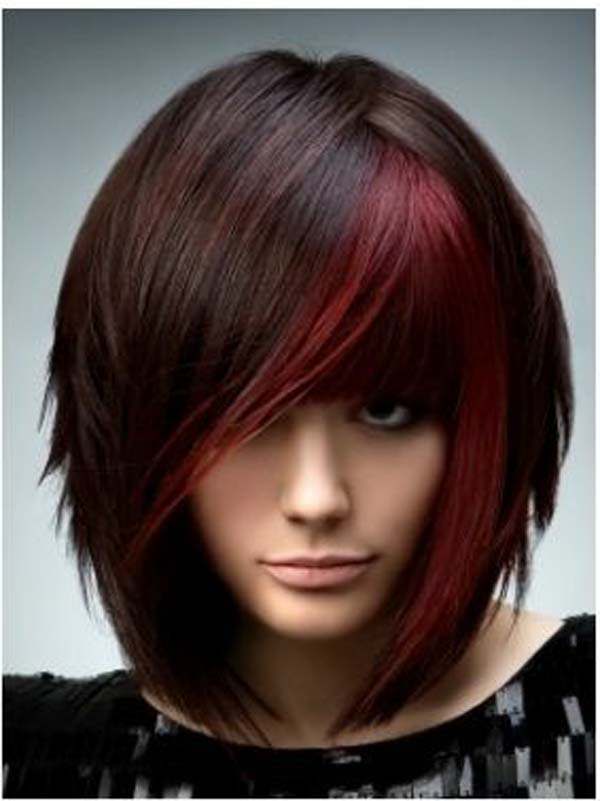 edgy emo bob hairstyles 2