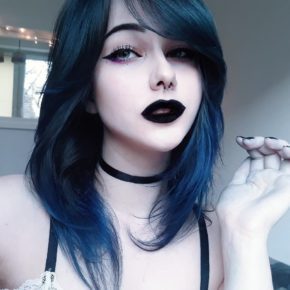 emo goth hairstyles