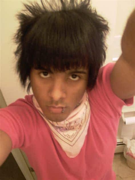 emo hairstyles for black boys