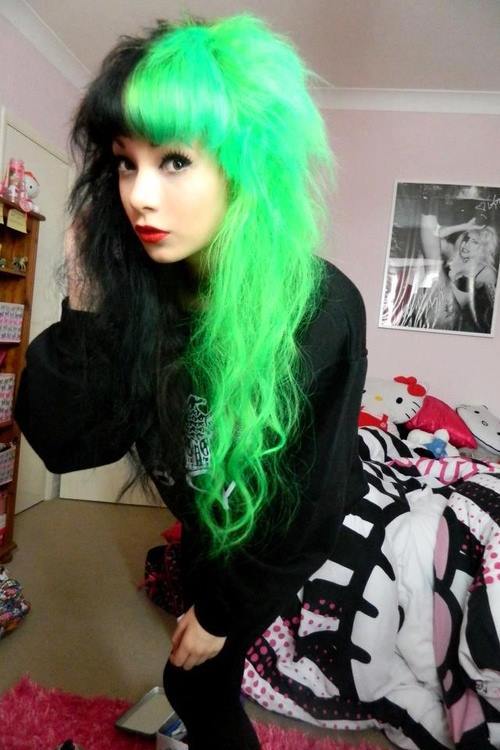emo hairstyles for curly hair