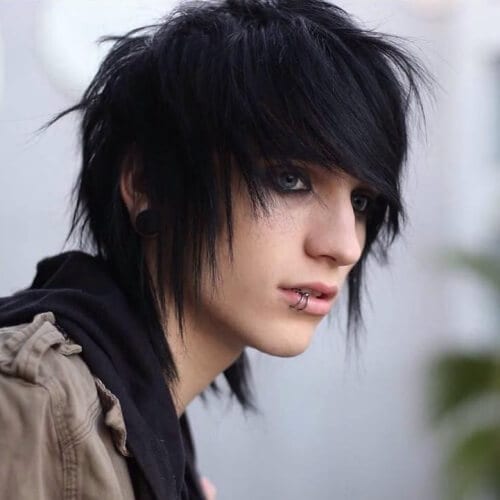 emo hairstyles for guys