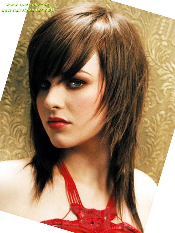 emo hairstyles for medium length hair