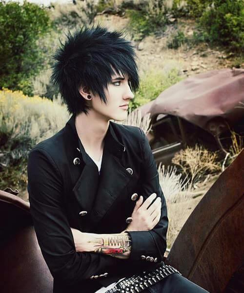 emo hairstyles male 2