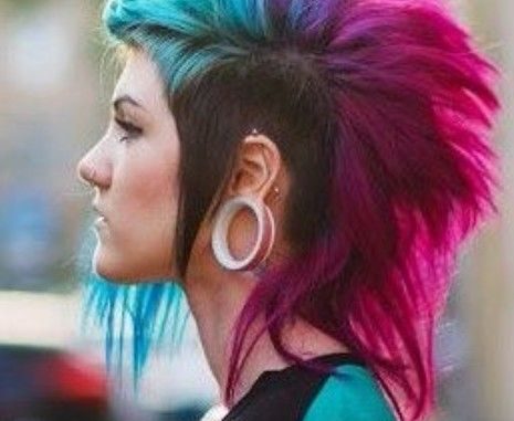 emo mohawk hairstyles