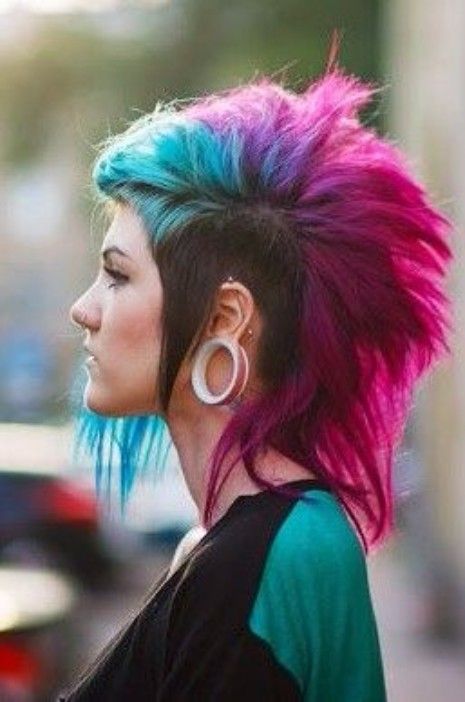 emo mohawk hairstyles