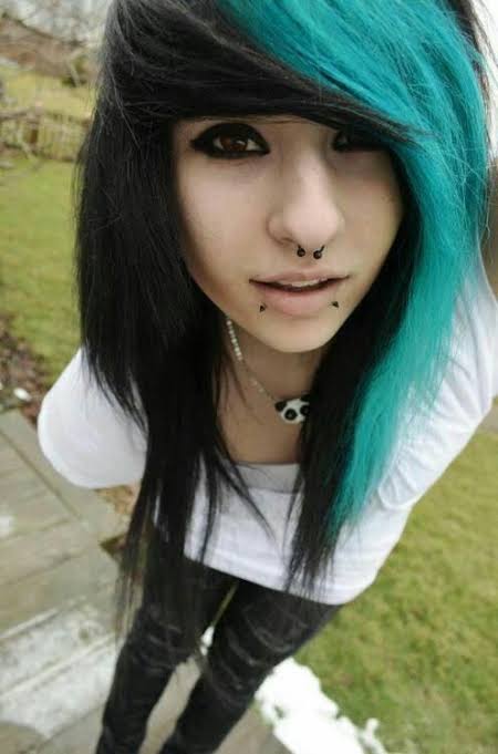 emo scene hairstyles for girls 2