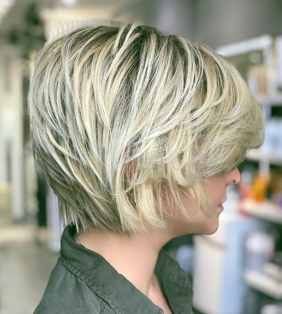 feathered bob hairstyles