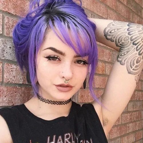 female emo hairstyles