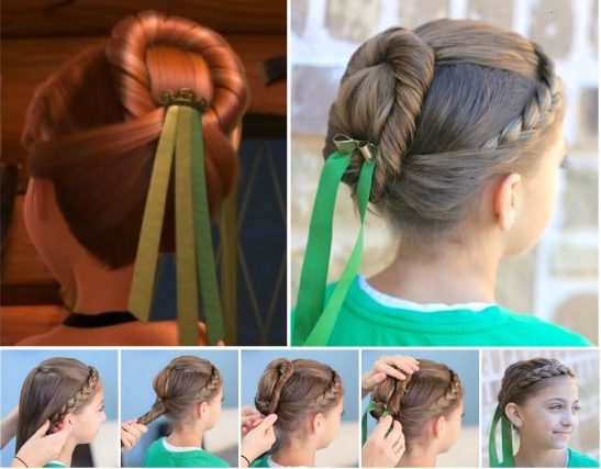 Frozen Princess Hairstyle