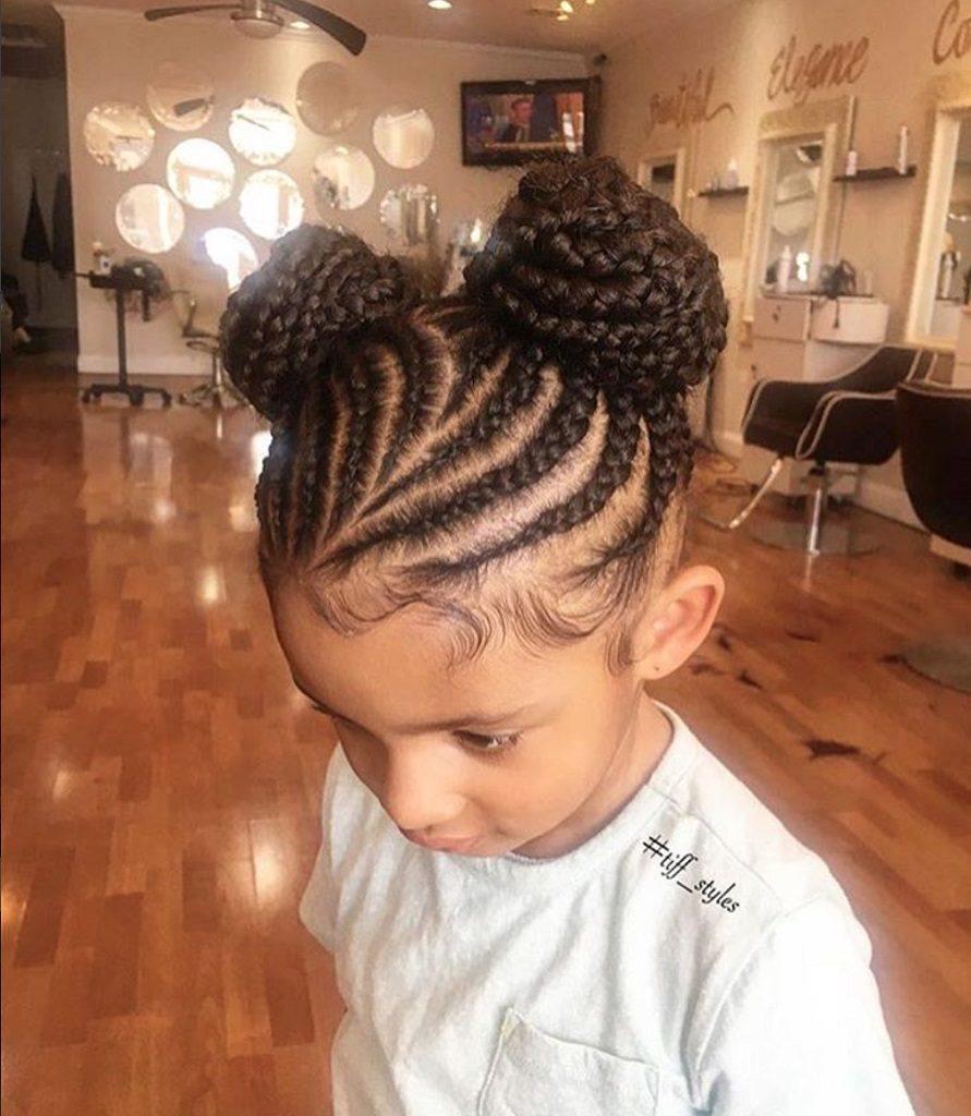 hairstyles for black girls braids kids