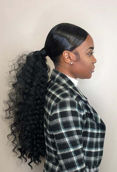 hairstyles for black girls ponytails