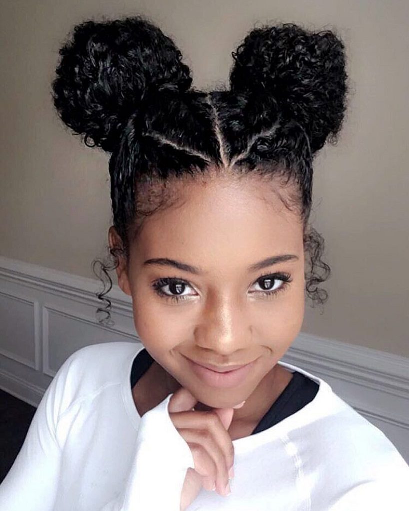 hairstyles for black girls real hair