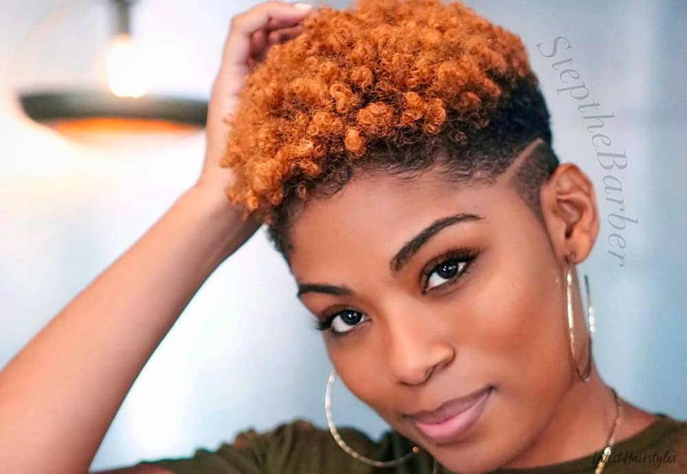 hairstyles for black girls with short hair 2