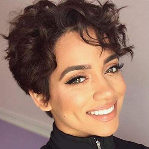 hairstyles for curly short hair