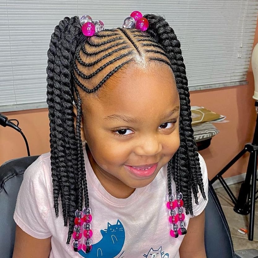 hairstyles for little black girls- braids 2
