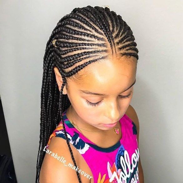 hairstyles for little black girls- braids