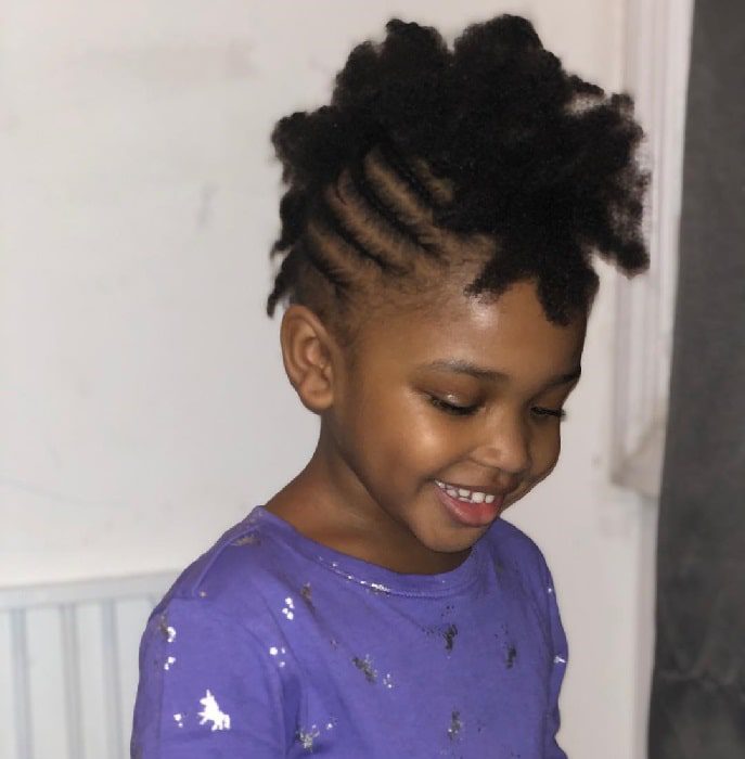 hairstyles for little black girls with short hair