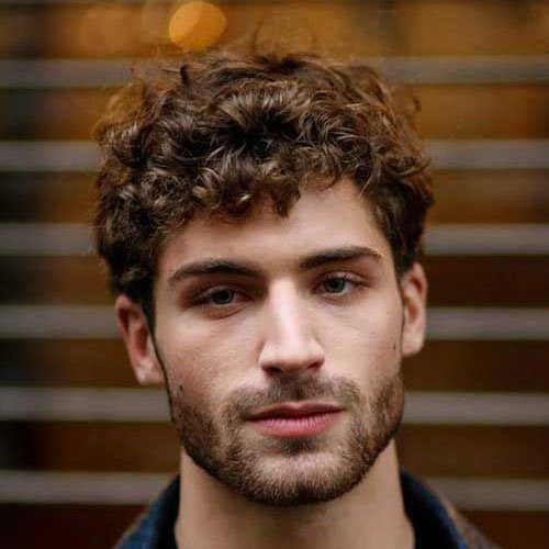 hairstyles for men with curly hair 2