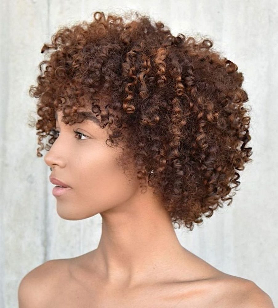 hairstyles for short curly natural hair