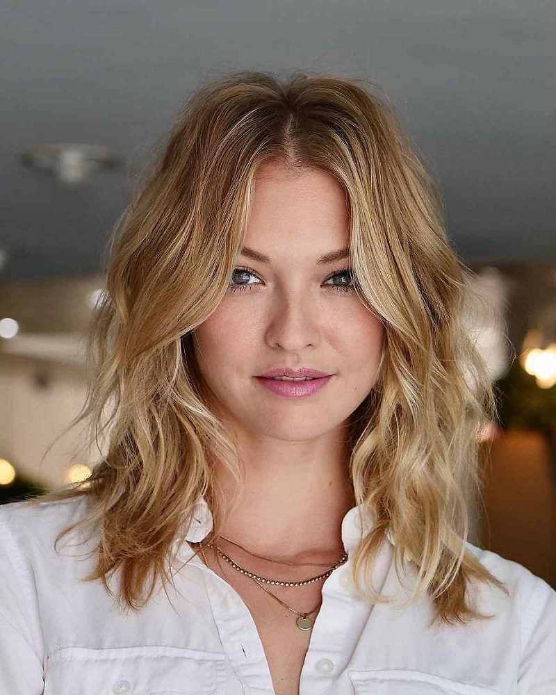 hairstyles for shoulder length curly hair