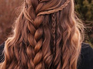 half up half down braided hairstyles