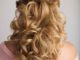 half up half down curly hairstyles