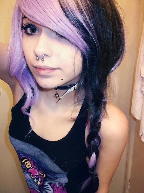 hot emo hairstyles for women