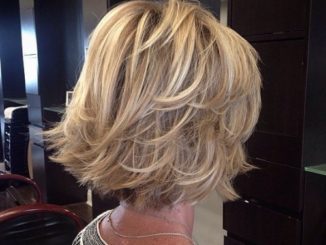 layered bob hairstyles for over 40