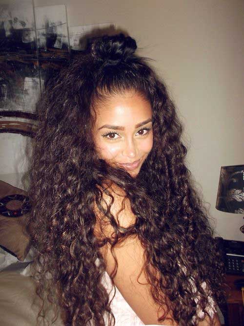 long curly hairstyles