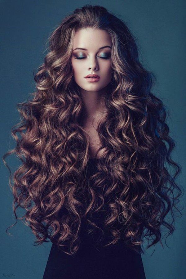 long hair curly hairstyles 2