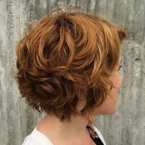 low maintenance layered short bob hairstyles 2