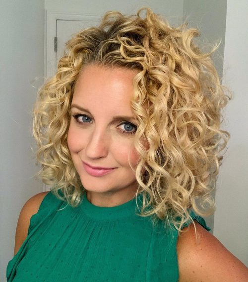 low maintenance medium length naturally curly hairstyles 2