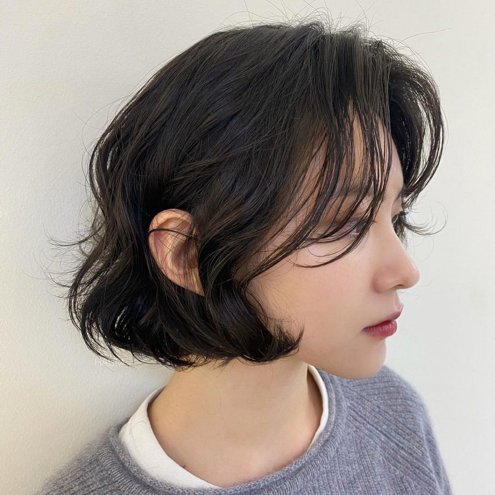 low maintenance messy bob hairstyles 2