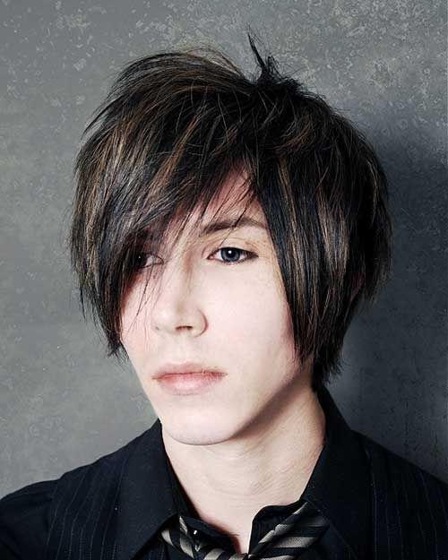 male emo hairstyles 2