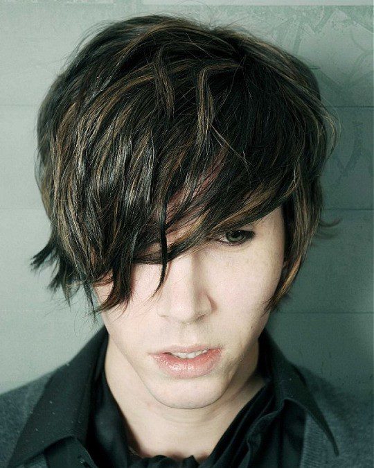 male emo hairstyles