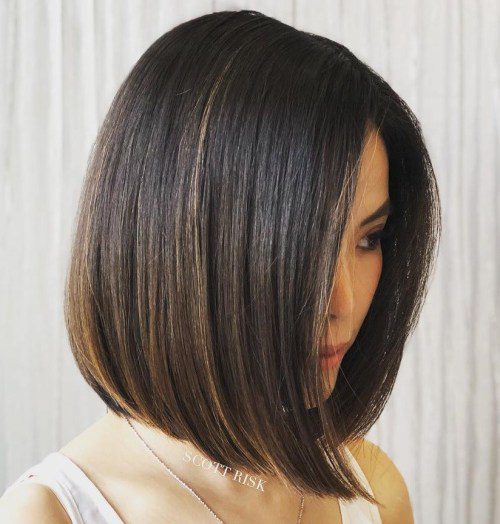 medium bob hairstyles