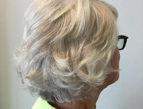 medium layered bob hairstyles for over 60