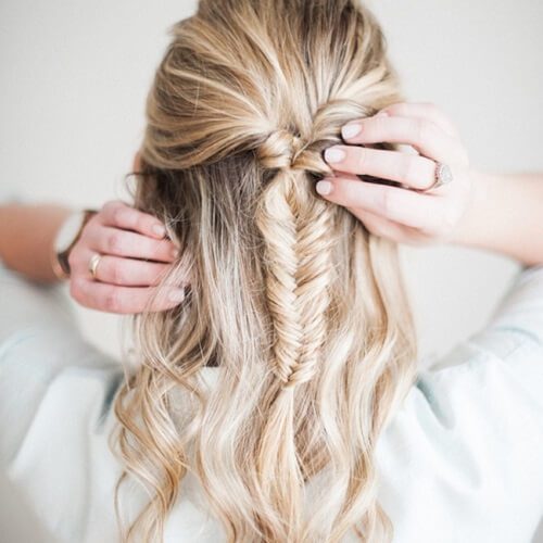 medium length braided hairstyles 2