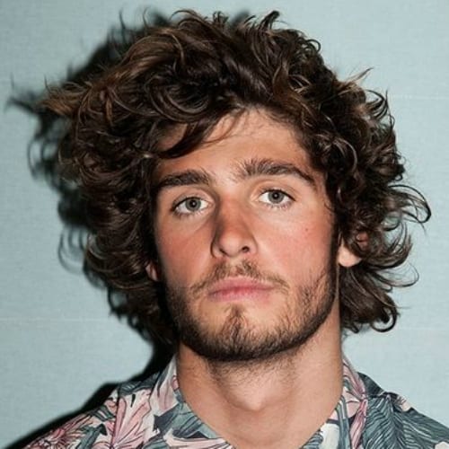 medium mens curly hairstyles 2