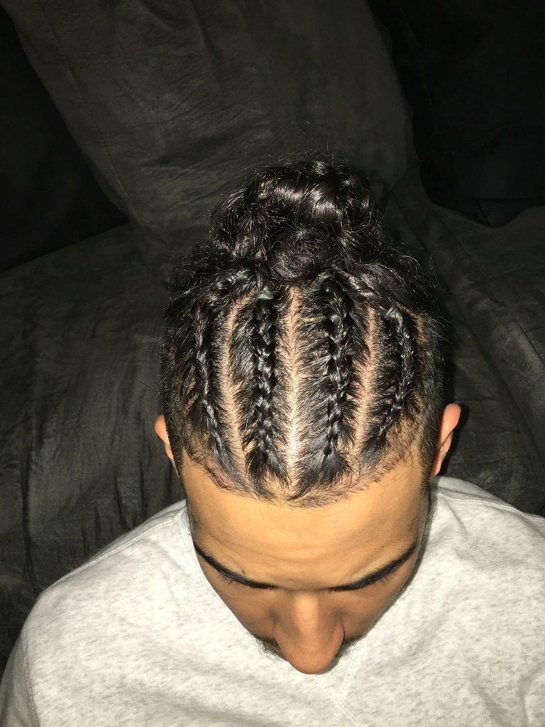 mens braided hairstyles 2