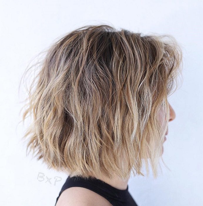 messy bob hairstyles