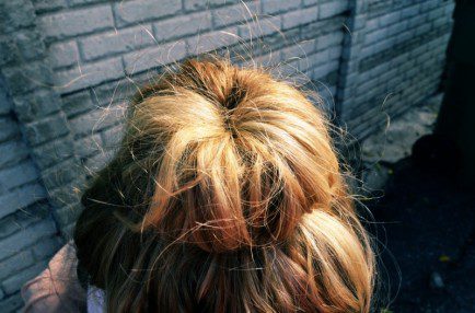 Natural Curls Sock Bun Hair