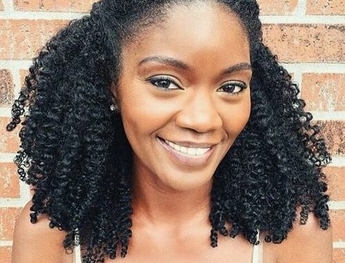 natural curly black hairstyles